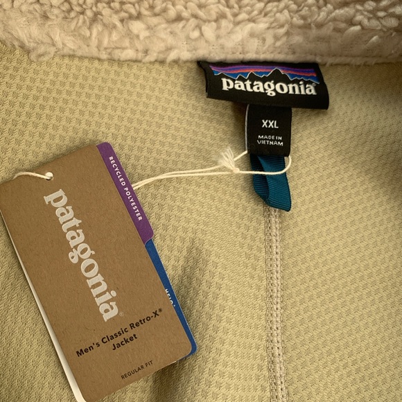 Brand new Patagonia retro-x fleece jacket, xxl - Picture 3 of 4